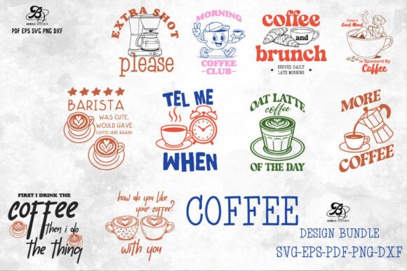 Coffee Lover Quote Hand-drawn SVG Bundle Review
