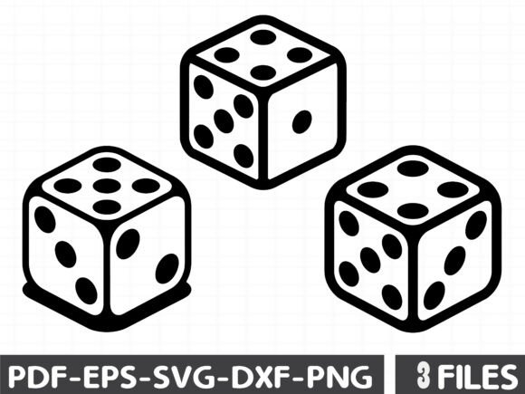 Dice Svg Bundle: Graphics and Illustrations for Local Brands