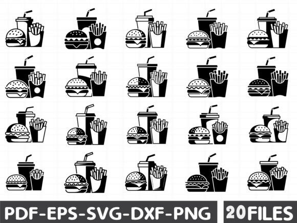 Fast Food Svg: Graphics & Illustrations for Real Brands