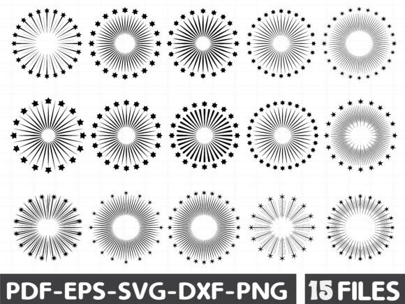 Fireworks Burst Icons: Graphics and Illustrations for Dynamic Branding