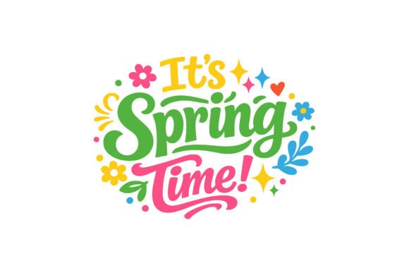 It's Spring Time SVG, Spring Quote Graphics & Freebies Review