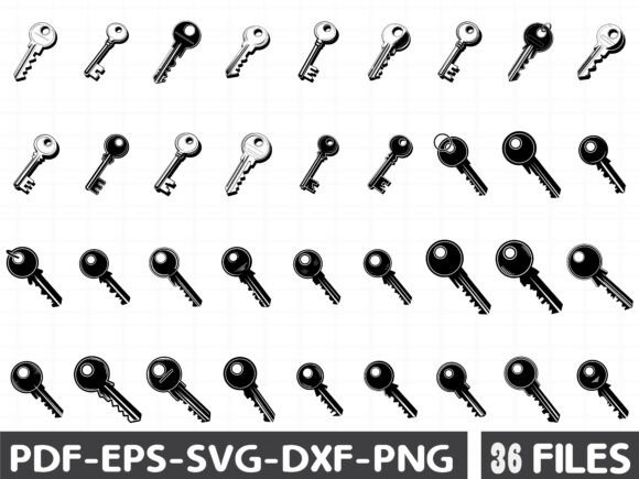 Keys SVG Graphics and Illustrations Review