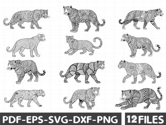 Panther SVG, Mandala Panther SVG: A Review for Graphics and Illustrations