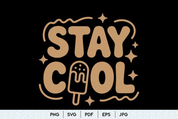 Stay Cool SVG Summer Quote Design Review